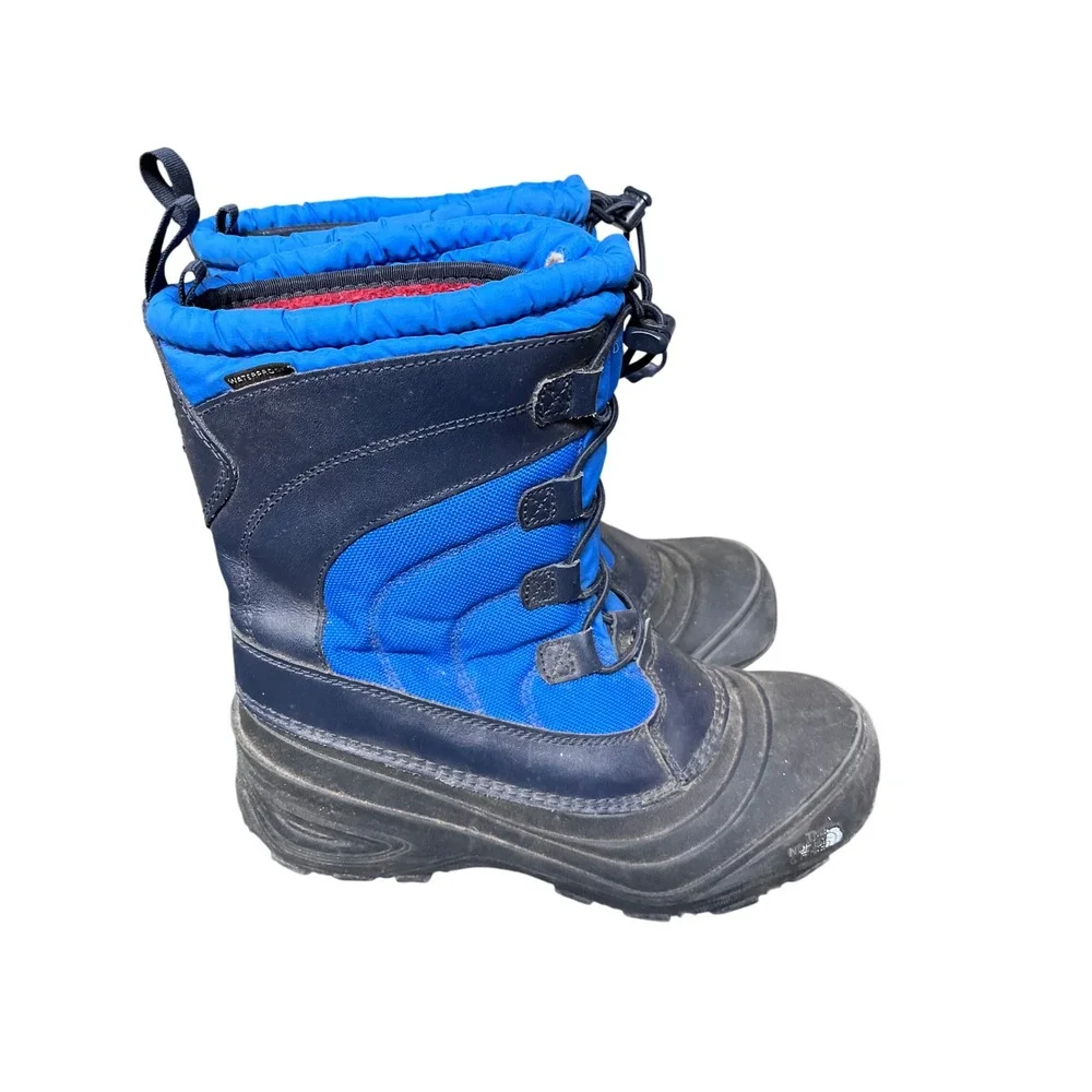 The North Face Alpenglow‎ Blue Waterproof Insulated Winter Snow Boots Womens 7